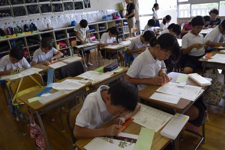 大井小学校　福祉体験学習