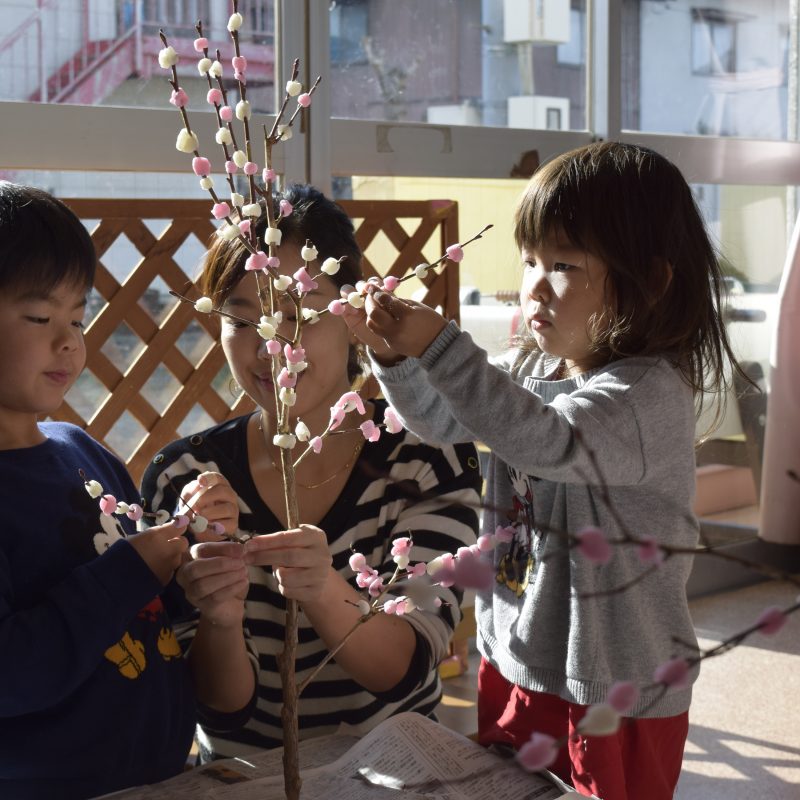 もち花を作りました