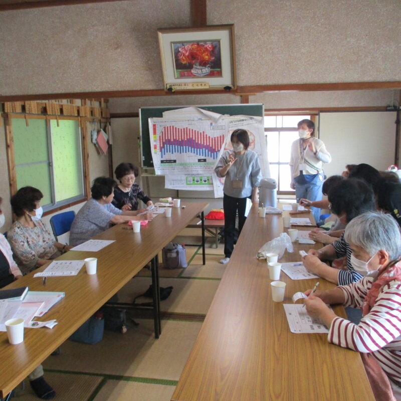 東野サロン「福寿会」を訪問しました。