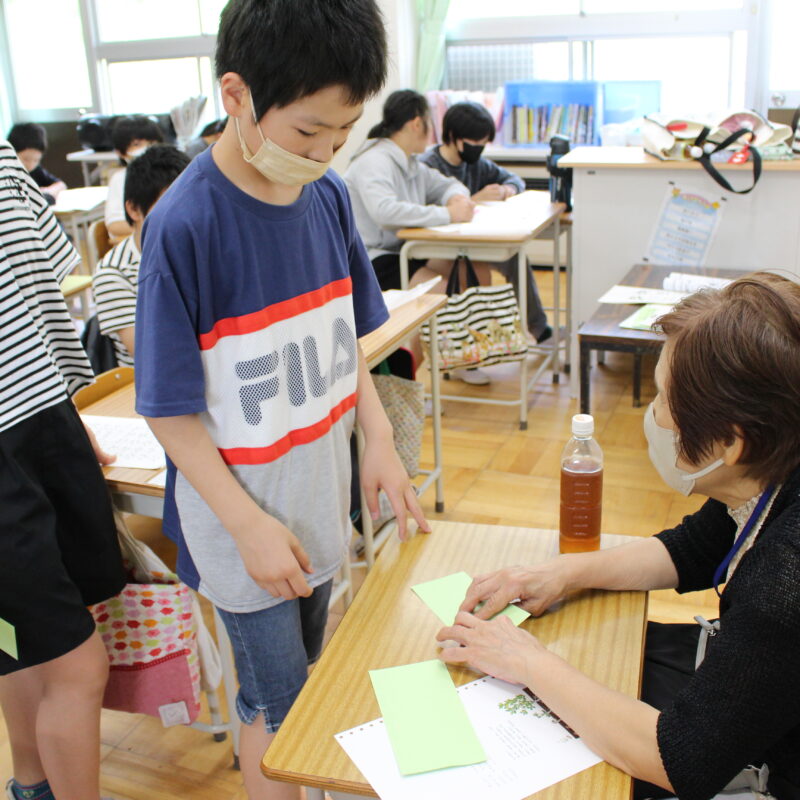 福祉体験学習～三郷小学校～