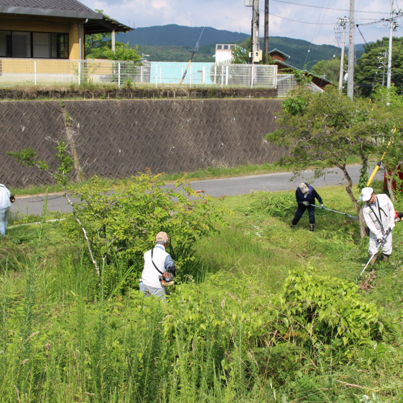 恵那病院奉仕作業を行いました。