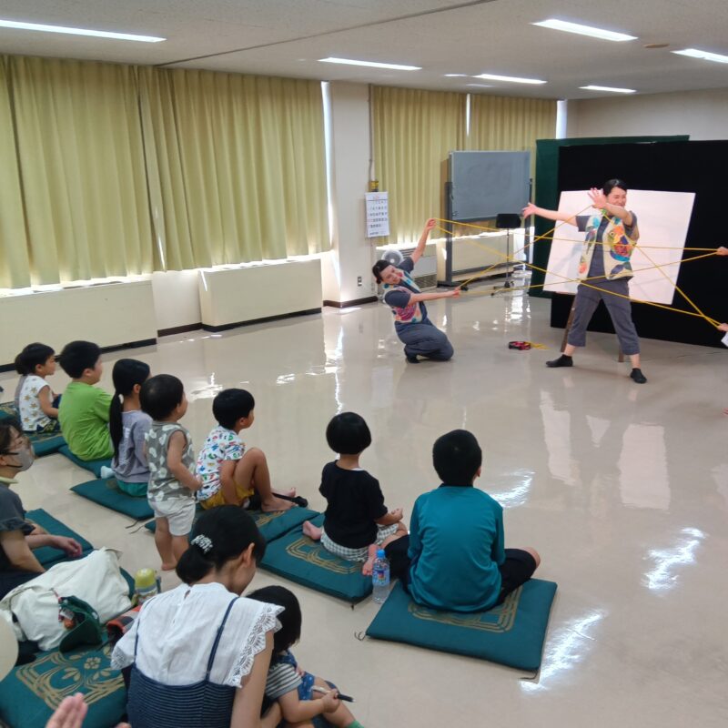 地域ふれあいお楽しみショー開催！（社協大井支部、大井・中野児童センター）