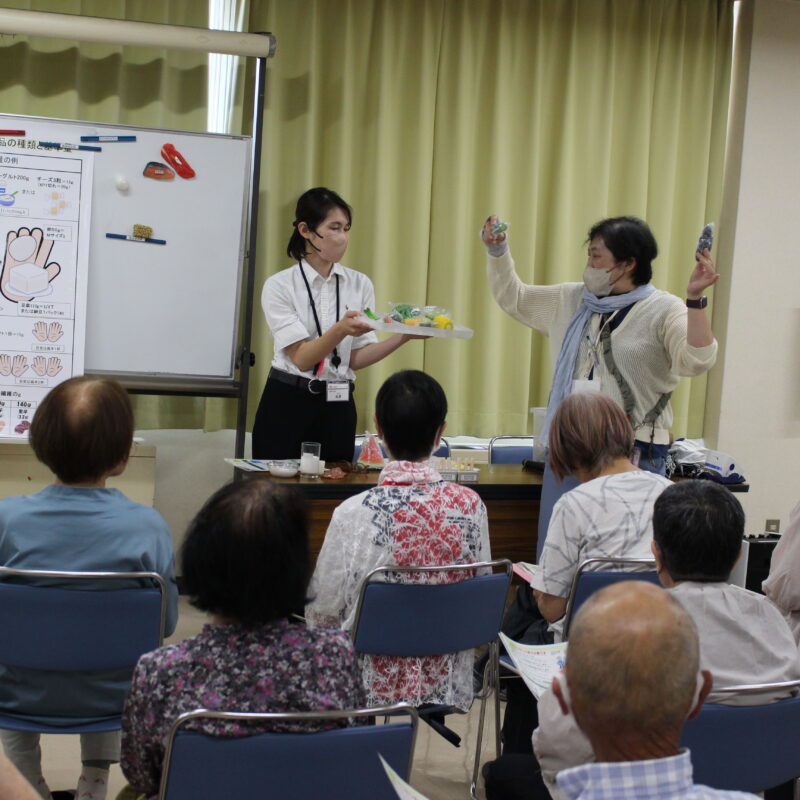 生きがい大学～口腔ケアと食生活～