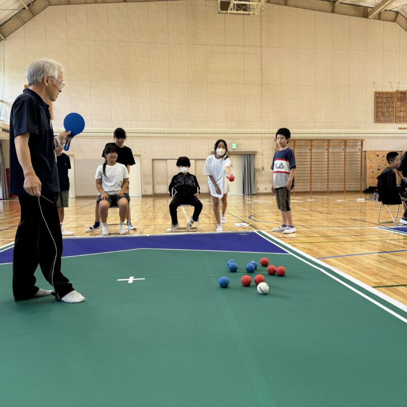 三郷小学校で福祉体験学習を行いました！