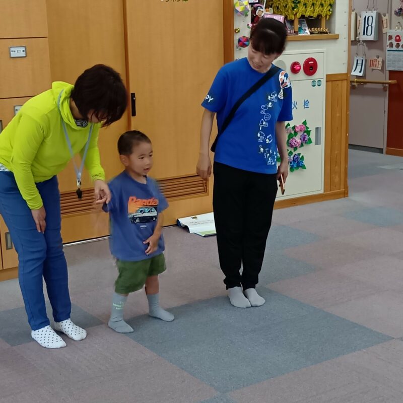 串原こども園の園児が遊びにきてくれました♪