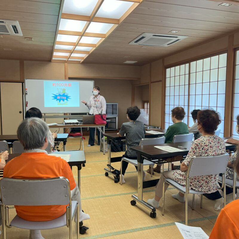 サロンかみやはぎ　ヤクルト健康教室