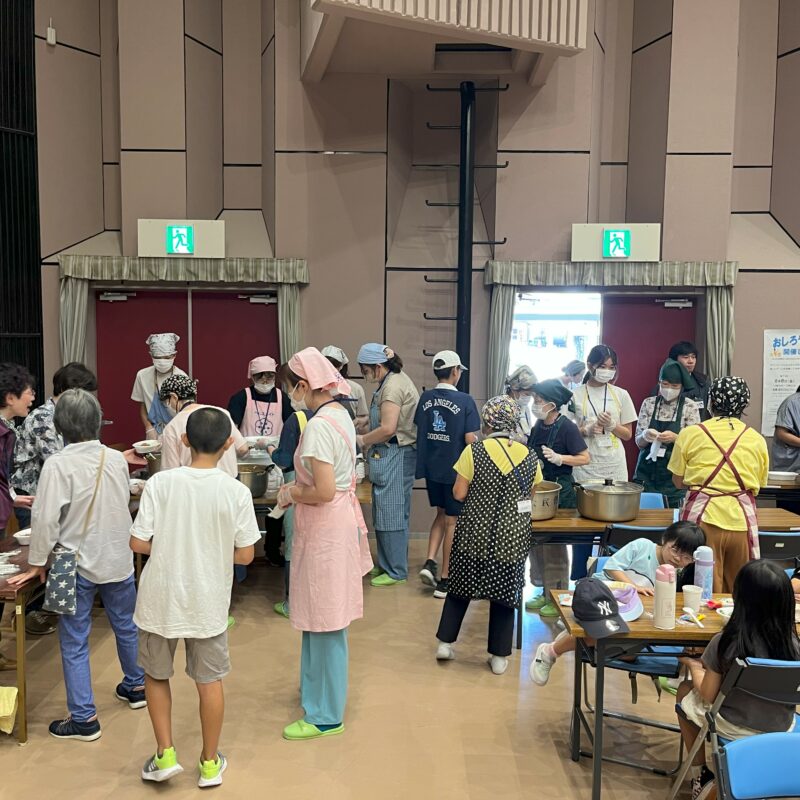 『おしろやま食堂』開催しました