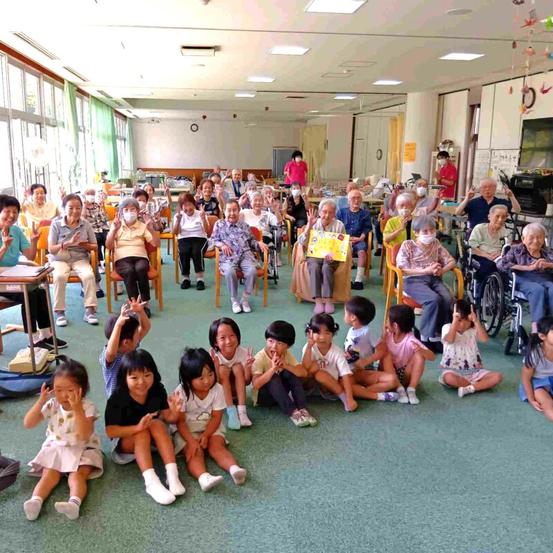こども園の子ども達が来てくれました☺