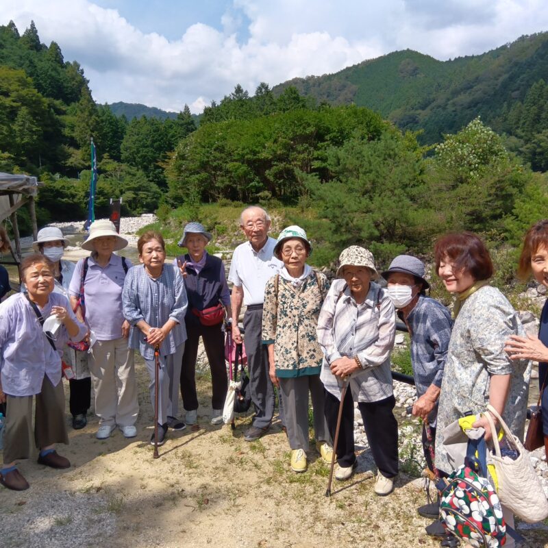 澄ヶ瀬やなとモンゴル村へお出かけ（いきいき教室恵那）