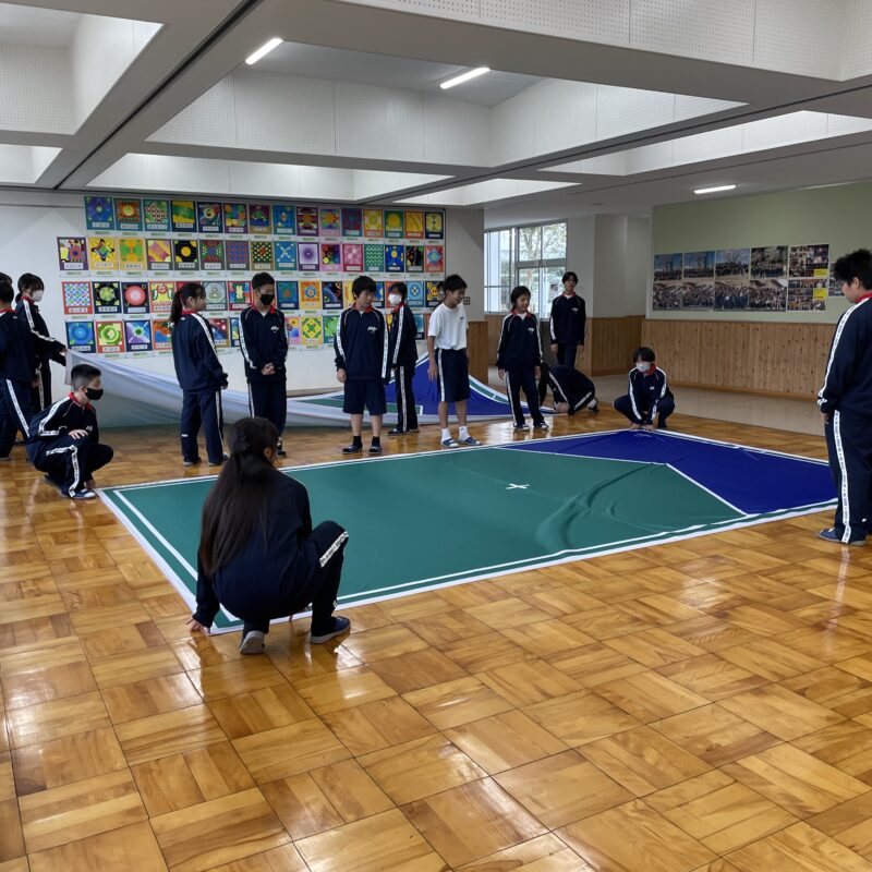 恵那東中学校～ボッチャ体験～