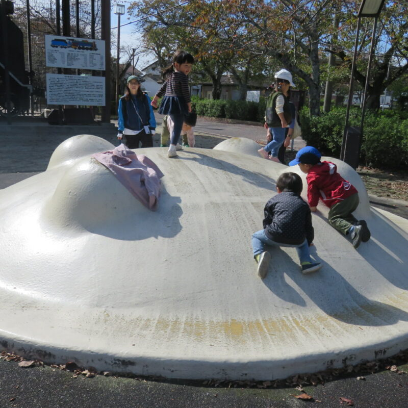 中津川本町公園へ遠足（大井児童センターコロコロクラブ）