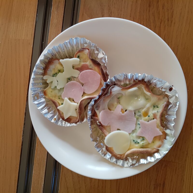 おひさま　小学生クッキング　キッシュ