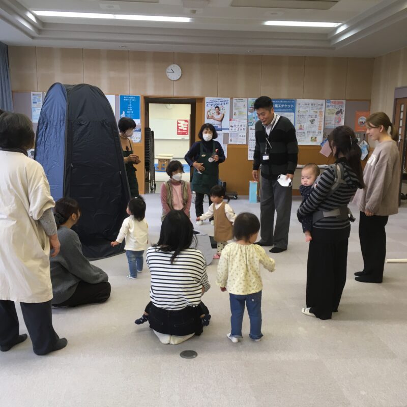 親子遊びの会を開催しました