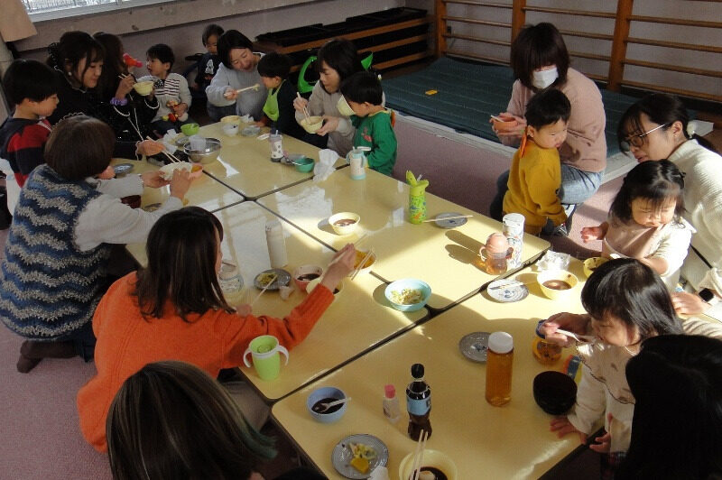 中野児童センターお汁粉会