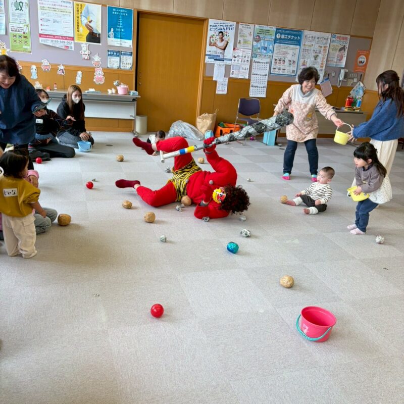 岩村福祉センターに鬼がやってきました！