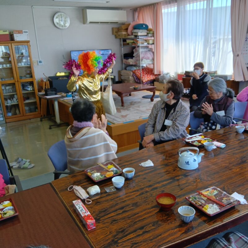 鬼？？はそと～？？（いきいき教室恵那）