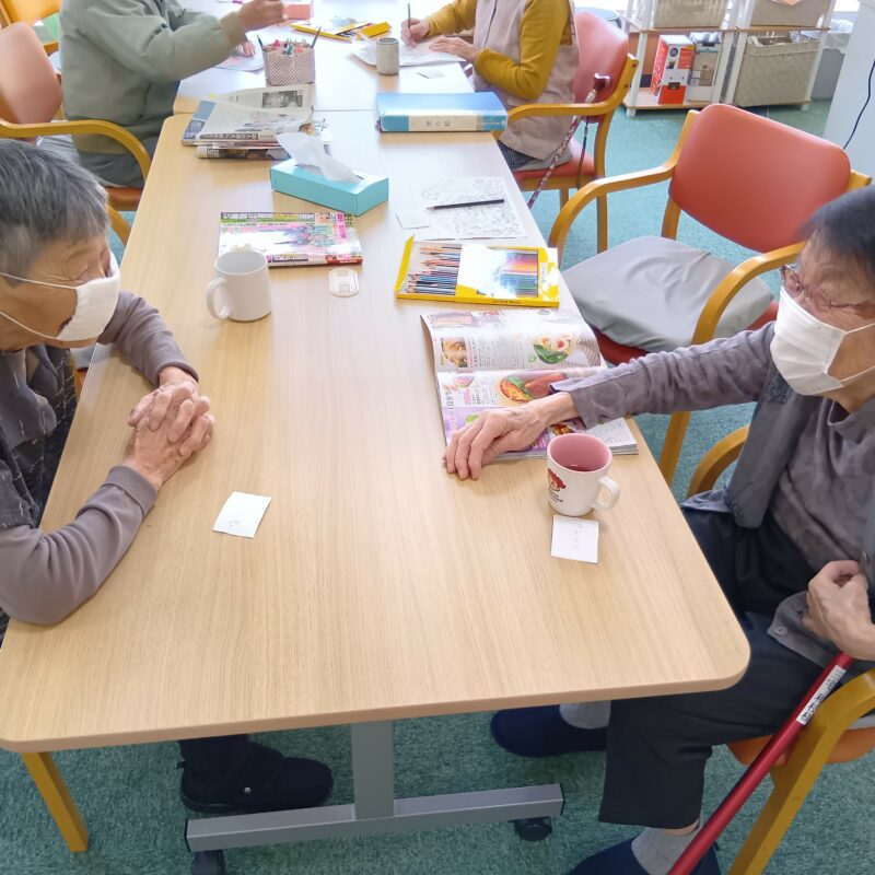 ある日の明智デイサービス