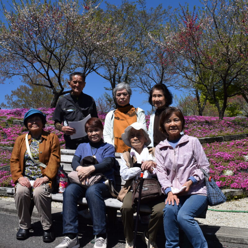 長島サロン～大洞一六会～お花見へ