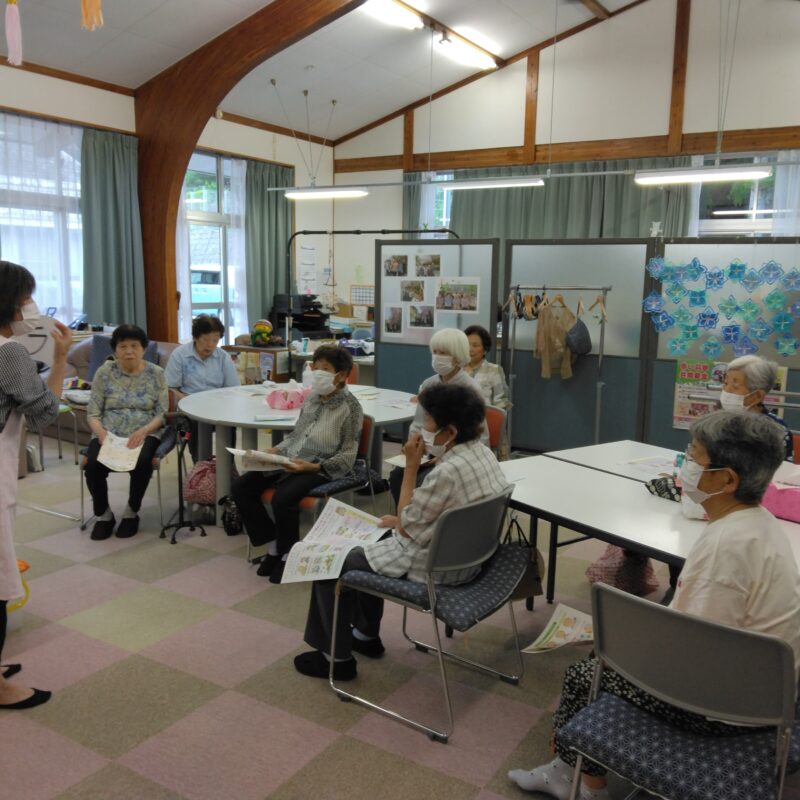 いきいき教室上矢作　みんなで歯科検診🦷