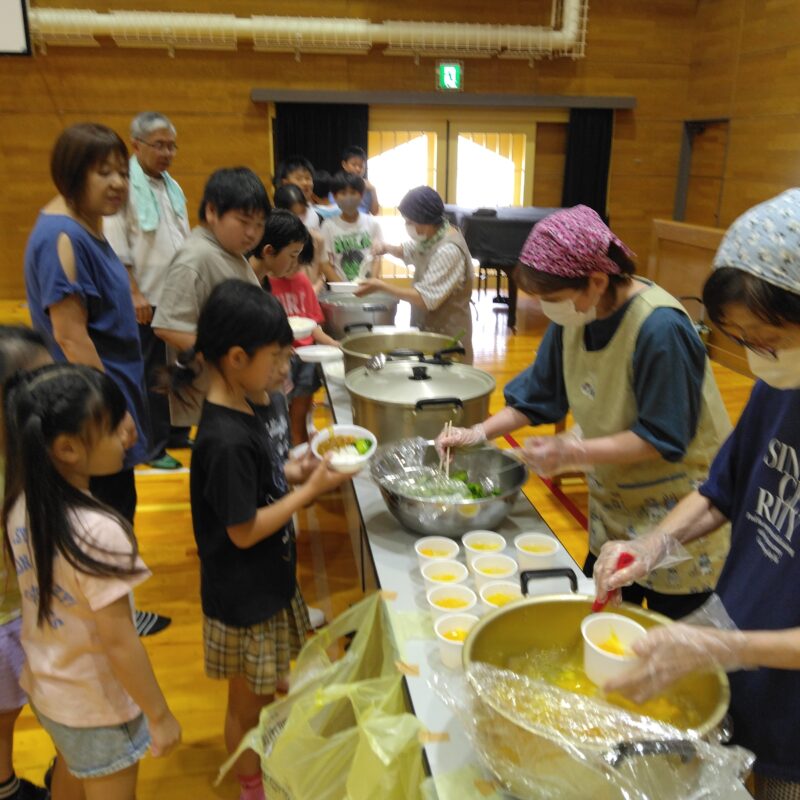 上矢作支部　ふくじゅ食堂を開催しました！
